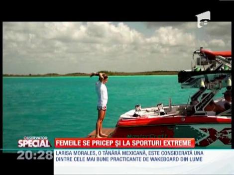 Special! Femeile se pricep şi la sporturi extreme