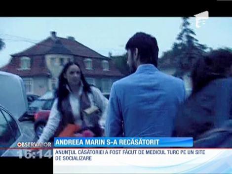 Andreea Marin s-a căsătorit în secret!