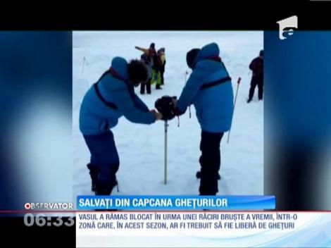 Turişti blocaţi în Antarctica încă din Ajunul Crăciunului au fost salvaţi
