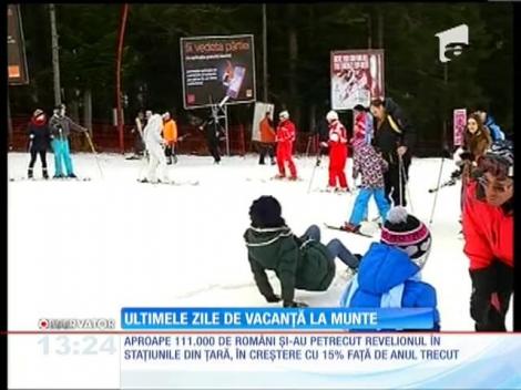 Numărul turiștilor de Revelion a fost în creștere cu 15 la sută faţă de anul trecut