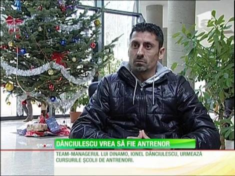 Dănciulescu vrea să fie antrenor