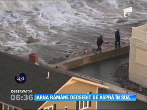 Iarna rămâne deosebit de aspră în SUA