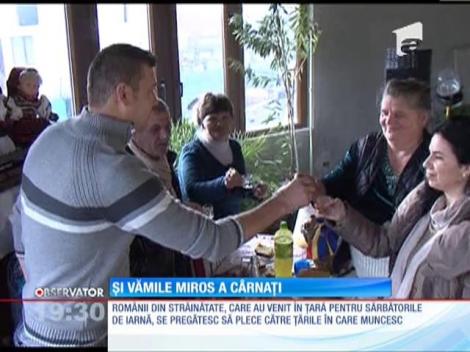 Românii care au venit în țară pentru sărbătorile de iarnă se pregătesc să plece în țările care muncesc
