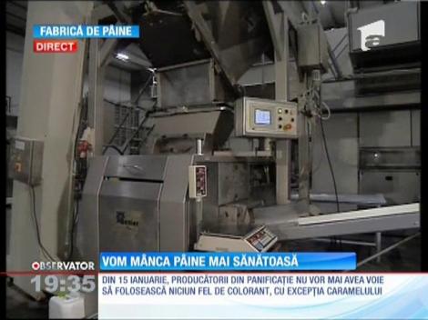 Fără coloranți în produsele de panificație!