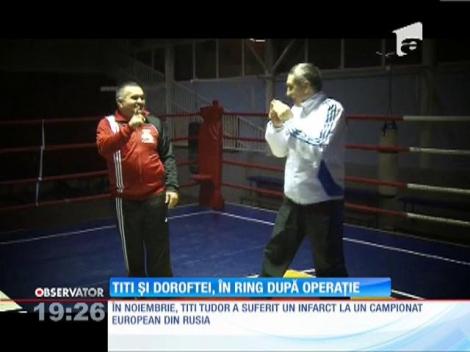Titi Tudor și Leonard Doroftei, din nou în ringul de box