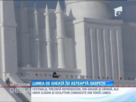 Festivalul internaţional "Lumea de gheaţă şi zăpadă" se dechide la Harbin