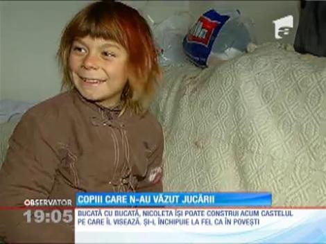 Copiii care n-au văzut niciodată jucării