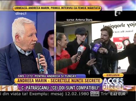 Aspecte favorabile pentru o sarcină! Ce mai spun astrele și numerele despre căsnicia Andreei Marin cu Tuncay