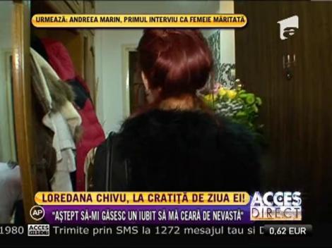 Loredana Chivu, la cratiţă de ziua ei