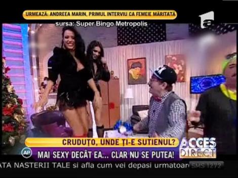 Daniela Crudu a încins la maximum imaginația domnilor!