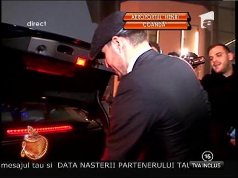 Sosirea în România a lui Adrian Cristea, după escapada cu Bianca la Paris