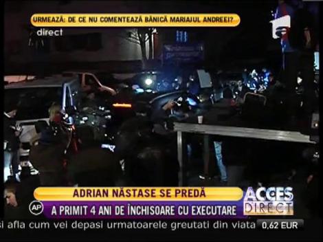 Adrian Năstase se predă autorităţilor