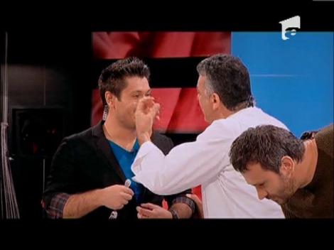 Chef Tudor Constantinescu, lecţie de preparat souffle