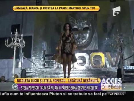 Stela Popescu, fana Nicoletei Luciu
