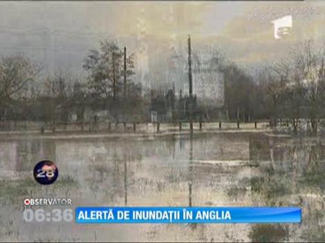 Alertă de inundaţii în Anglia!