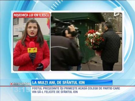 Ion Iliescu îşi serbează onomastica