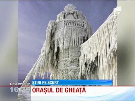 Michigan, oraşul de gheaţă