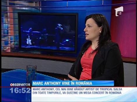 Vine Marc Anthony în România