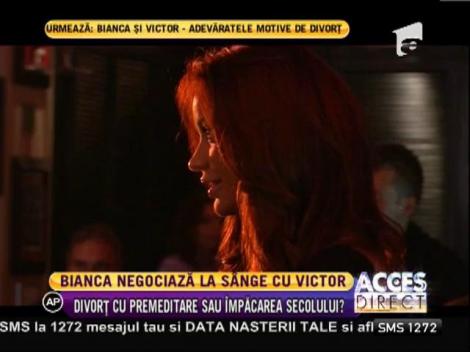 Se împacă? Bianca Drăgușanu negociază împăcarea cu Victor!