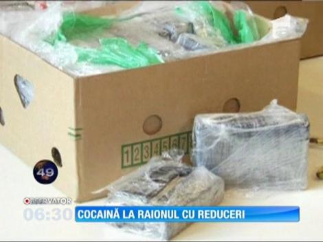Cocaină ascunse între banane, într-un magazin din Berlin
