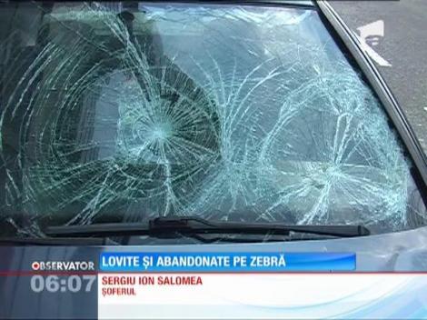 Şoferul care a accidentat două eleve pe trecerea de pietoni a fost prins