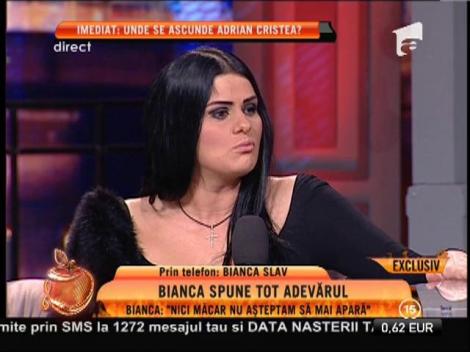 Bianca Slav: "Nu mai locuiam impreuna cu Victor Slav de ceva timp!"