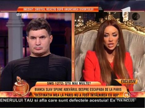 Bianca: "De Revelion am stabilit să divorţăm"