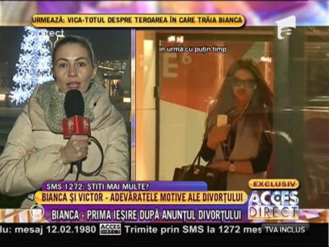 Bianca Drăgușanu și Adrian Cristea, primele ieşiri în public după ce Victor a anunţat divorţul!