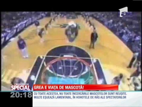 Cascadoriile mascotelor americane