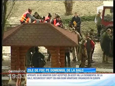La Balc începe celebra vânătoare a lui Ion Ţiriac