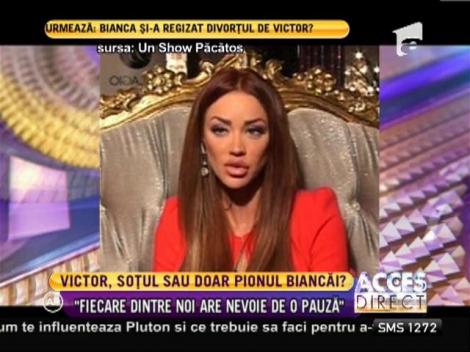Bianca Drăguşanu: "Am vrut să divorţez de Victor la 2 săptămâni după nuntă"