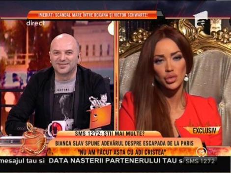 Bianca: "Dacă Victor a facut ceva, nu a aflat nimeni"