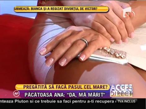 Răspunsul pe care nu doar iubitul ei îl aştepta! Ana Maria Mocanu a primit inelul şi ne spune dacă se mărită