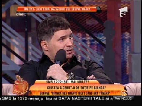 George Ciubotaru: "Bianca bea foarte mult când era tânără"