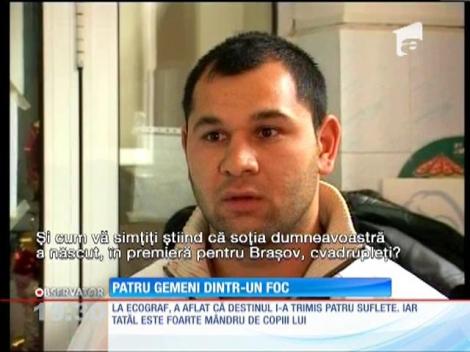 O femeie a născut cvadrupleti, in Braşov