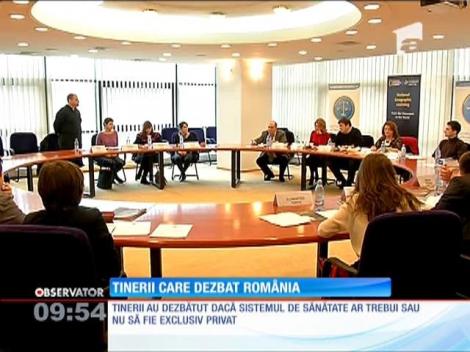 Concursul "Dezbate România", organizat de Fundaţia Dan Voiculescu