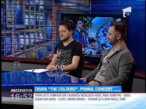Trupa "The Colours", de la X Factor la primul concert!
