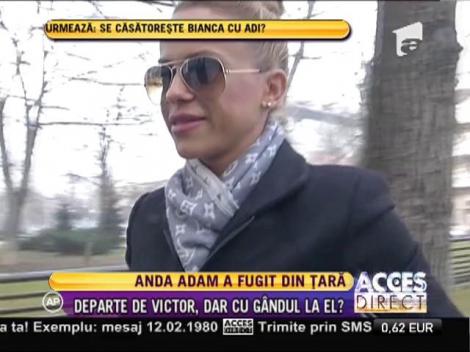 Anda Adam a plecat în vacanță cu o femeie! Persoană publică!!!
