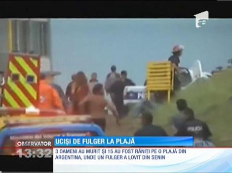 3 oameni au fost ucişi pe o plajă din Argentina
