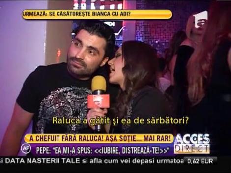Pepe are o căsnicie model! A petrecut până dimineața... fără soția sa!