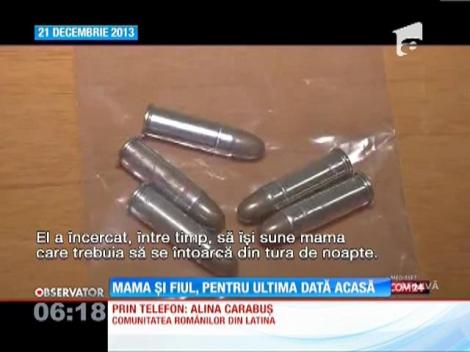 Cei doi români împuşcaţi în Italia de un fost poliţist s-au întors pentru ultima dată acasă