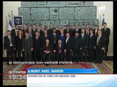 A murit fostul premier israelian Ariel Sharon