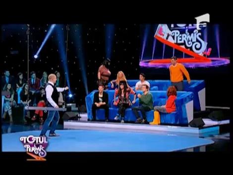 Proba "Mima în aer" este câştigată de echipa 2