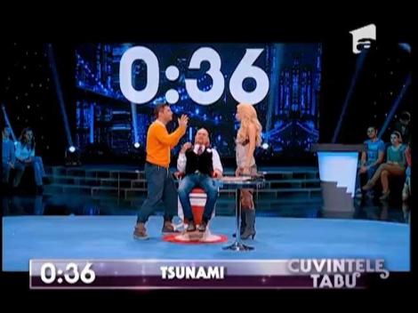 Echipa 1, proba "Cuvintele tabu"