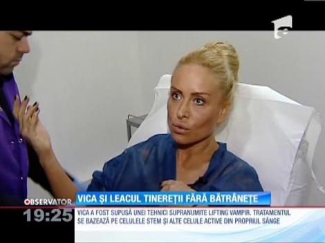 Vica Blochina face tratamente de întinerire
