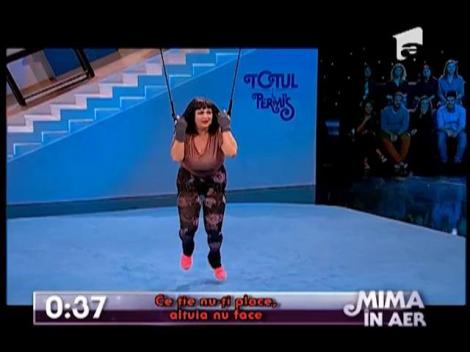 Echipa 1, proba "Mima în aer"