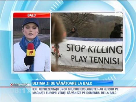 Ultima zi de vânătoare la Balc