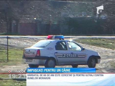 Împuşcaţi pentru un câine