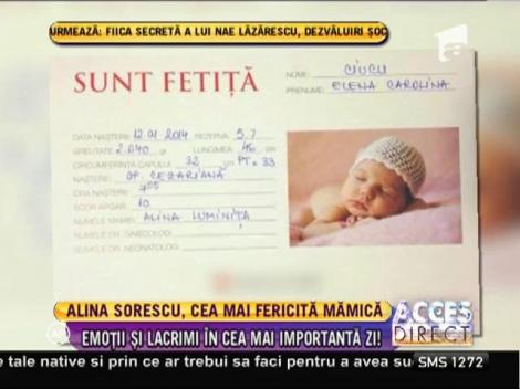 Alina Sorescu și Anca Serea au născut în aceeaşi zi
