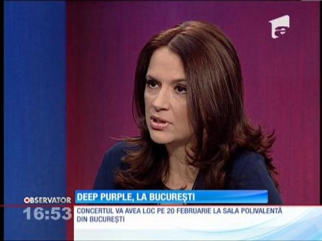 Deep Purple, concert la Bucureşti